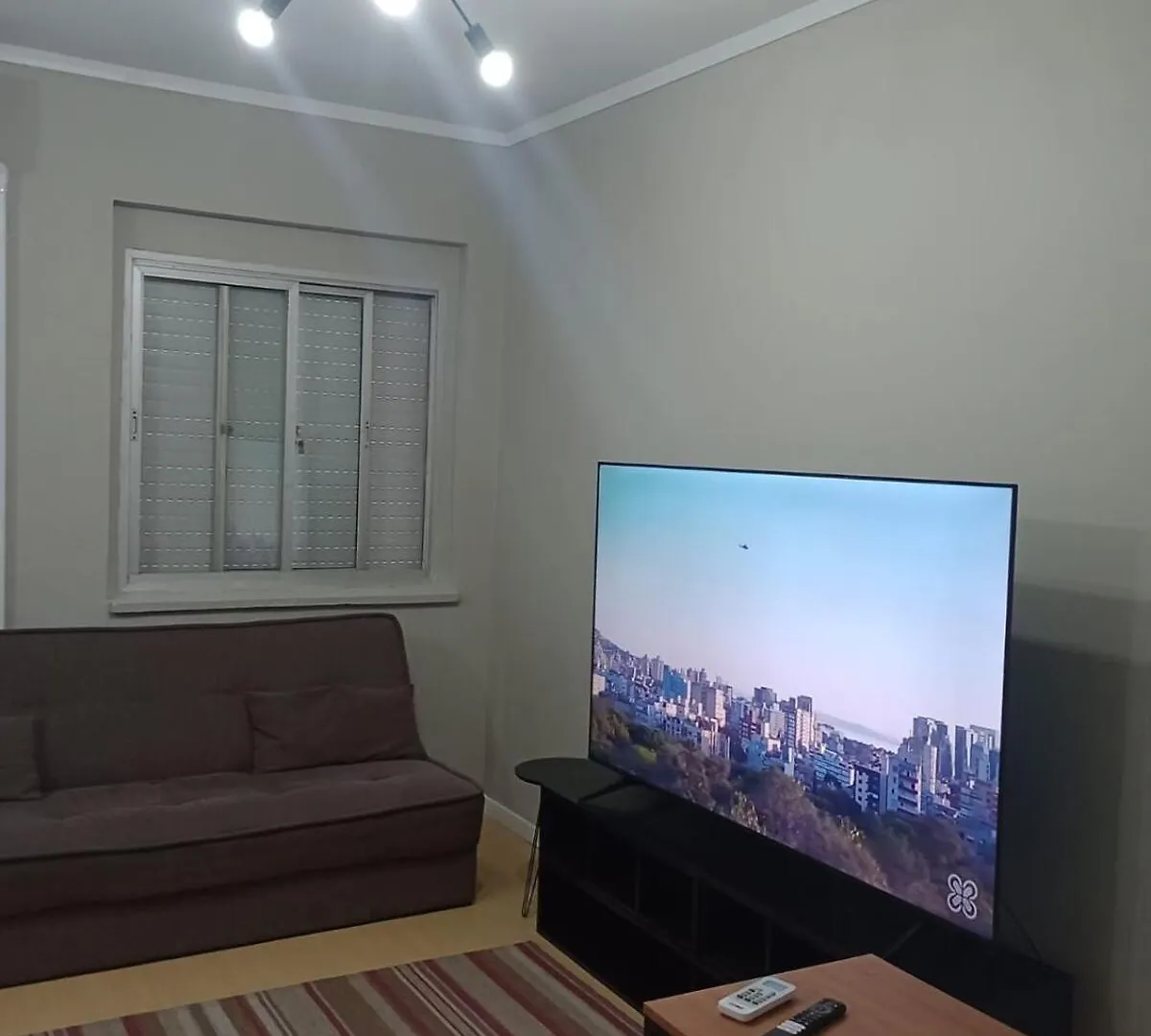 아파트 Studio Cinema Smart 75 Pol Mais Local E Vista Espetacular 포르투알레그리 브라질